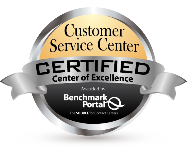 Badge de certification du Service Clients