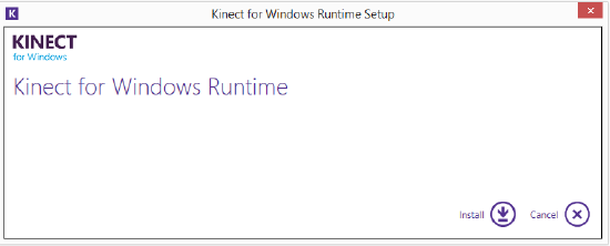 Kinect Windows Runtime