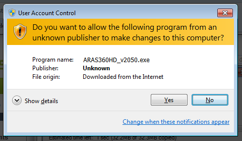 HD User Account Control