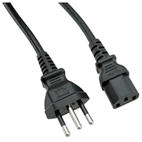 PowerCord-Brazil 10A NBR14136 to C13.png