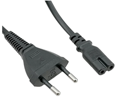 PowerCord-Euro CEE7-16 to C7.png
