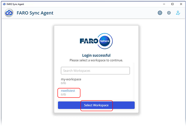 SyncAgent-SelectWorkspace.png